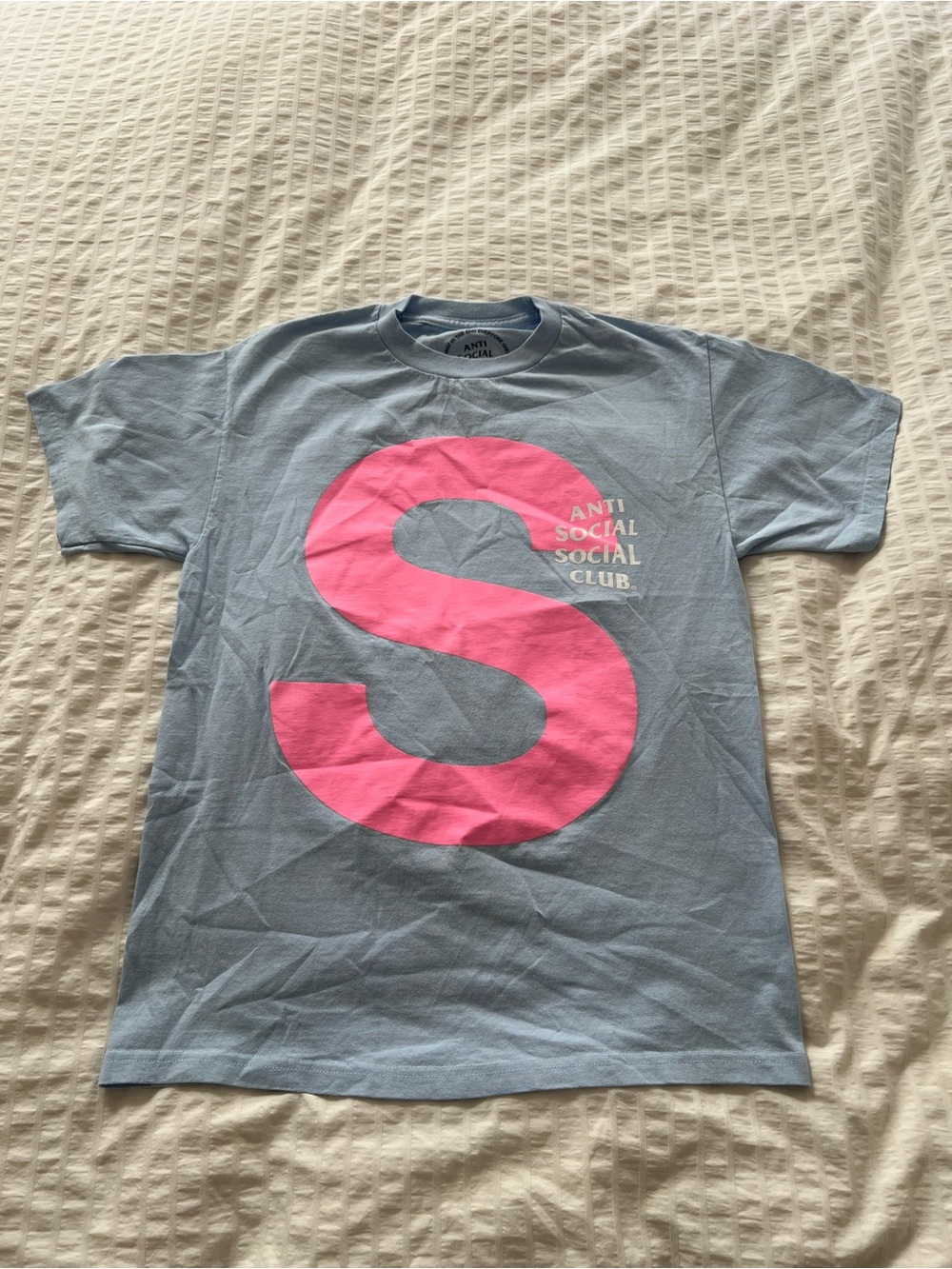Men’s Anti Social Social Club Light Blue T-Shirt